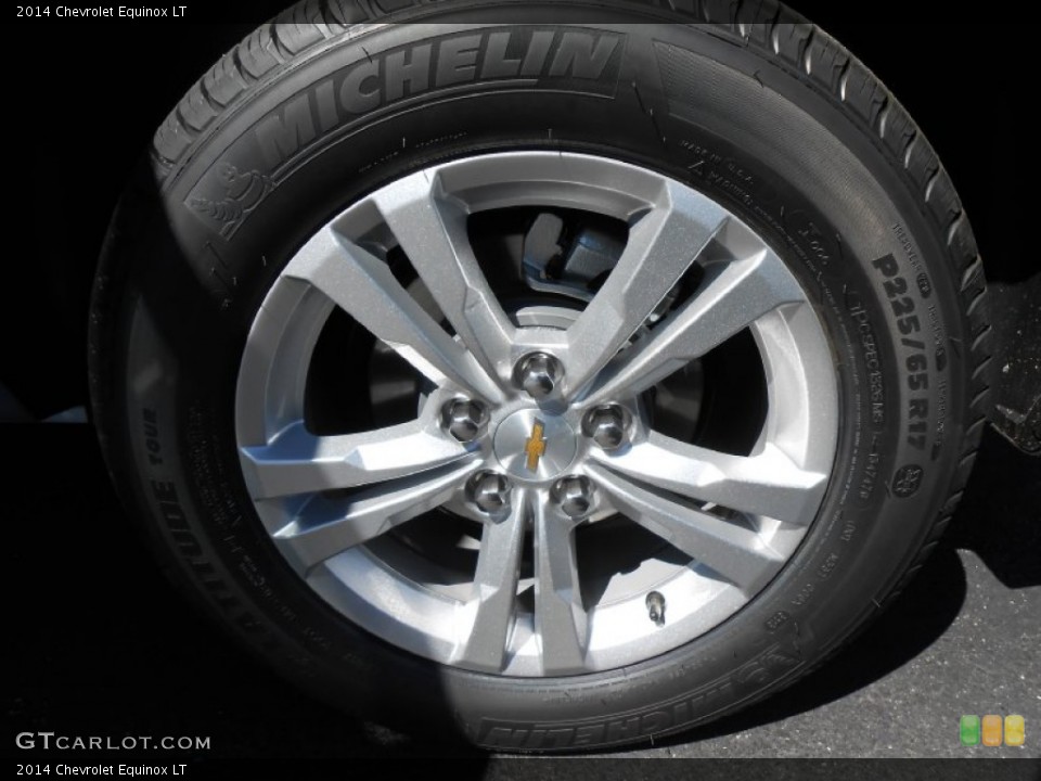 2014 Chevrolet Equinox LT Wheel and Tire Photo #85829608