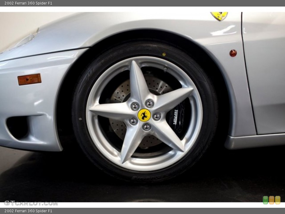 2002 Ferrari 360 Spider F1 Wheel and Tire Photo #85834939