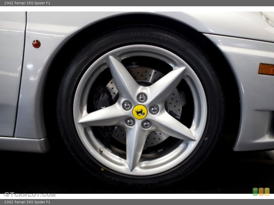 2002 Ferrari 360 Spider F1 Wheel and Tire Photo #85834951