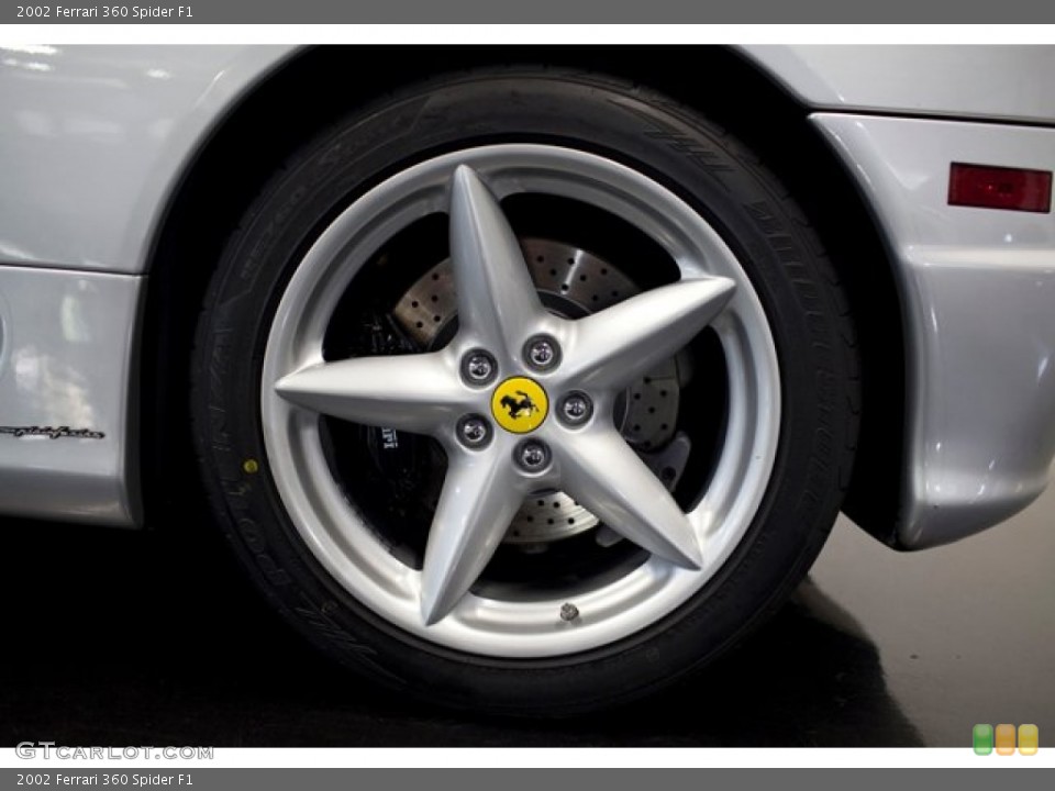 2002 Ferrari 360 Spider F1 Wheel and Tire Photo #85834965