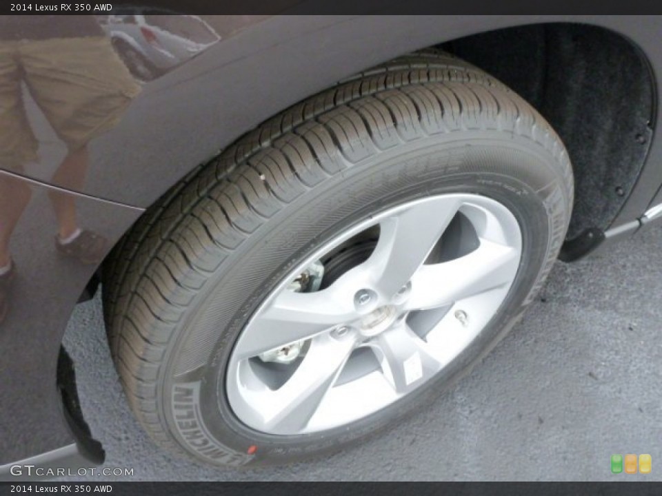 2014 Lexus RX 350 AWD Wheel and Tire Photo #85836112