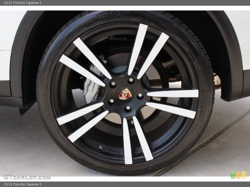 2013 Porsche Cayenne S Wheel and Tire Photo #85836511