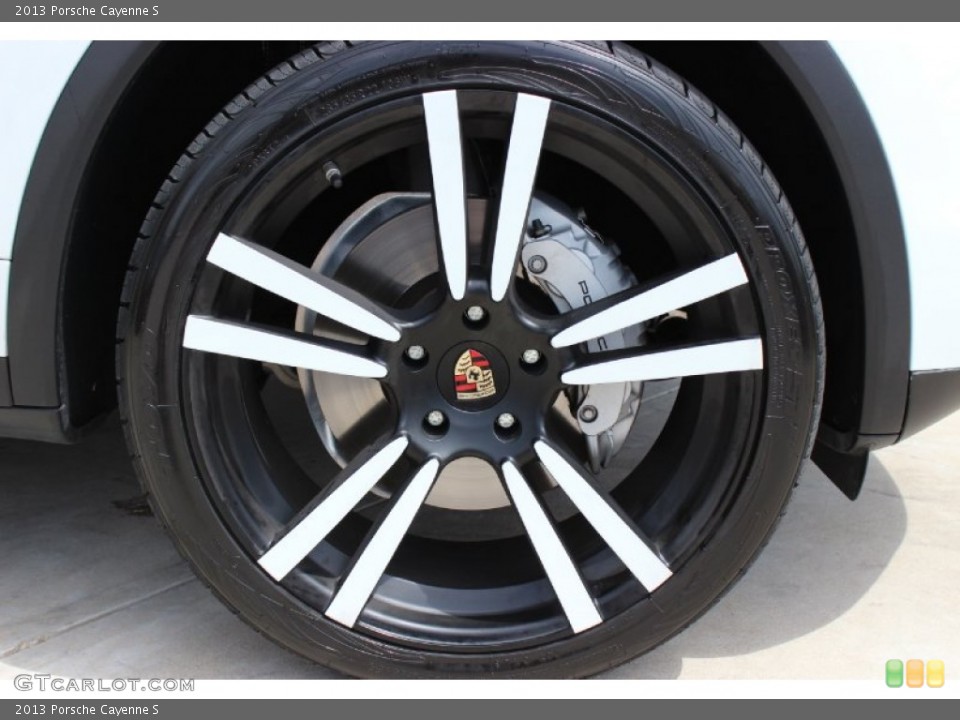 2013 Porsche Cayenne S Wheel and Tire Photo #85836550