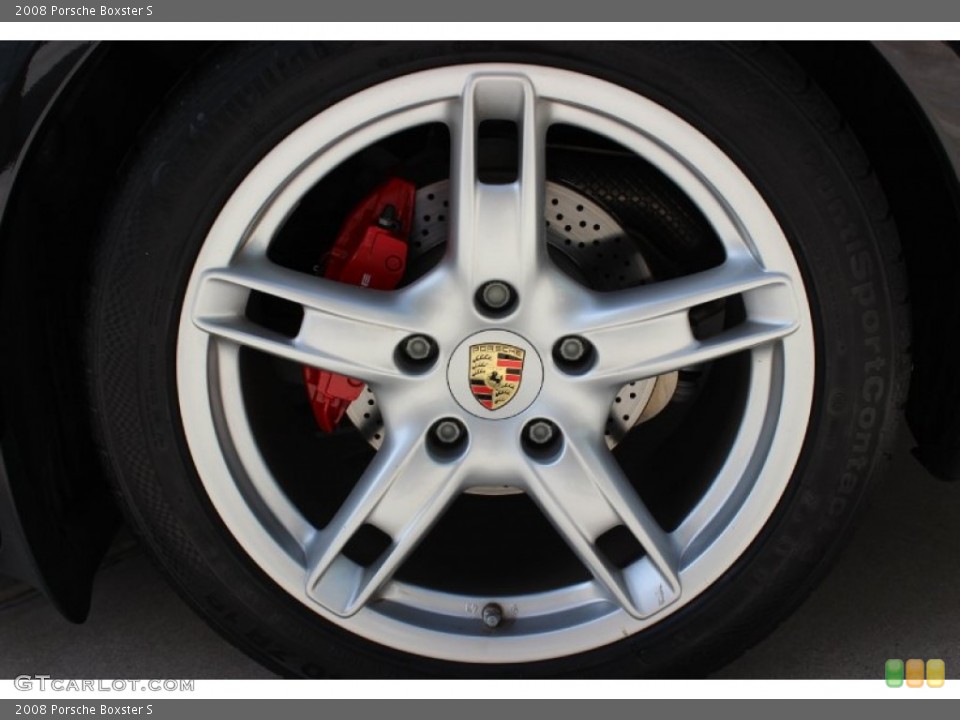 2008 Porsche Boxster S Wheel and Tire Photo #85841221