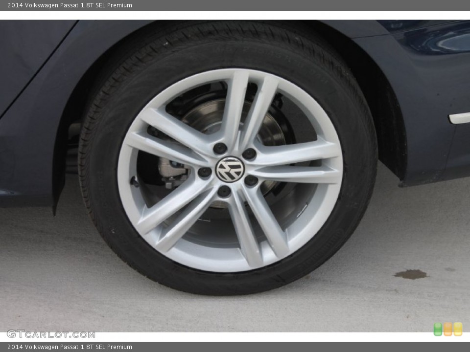 2014 Volkswagen Passat 1.8T SEL Premium Wheel and Tire Photo #85841233
