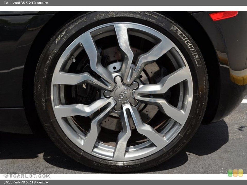 2011 Audi R8 5.2 FSI quattro Wheel and Tire Photo #85843494