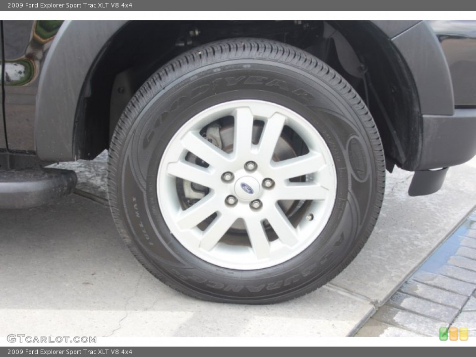 2009 Ford Explorer Sport Trac XLT V8 4x4 Wheel and Tire Photo #85843524