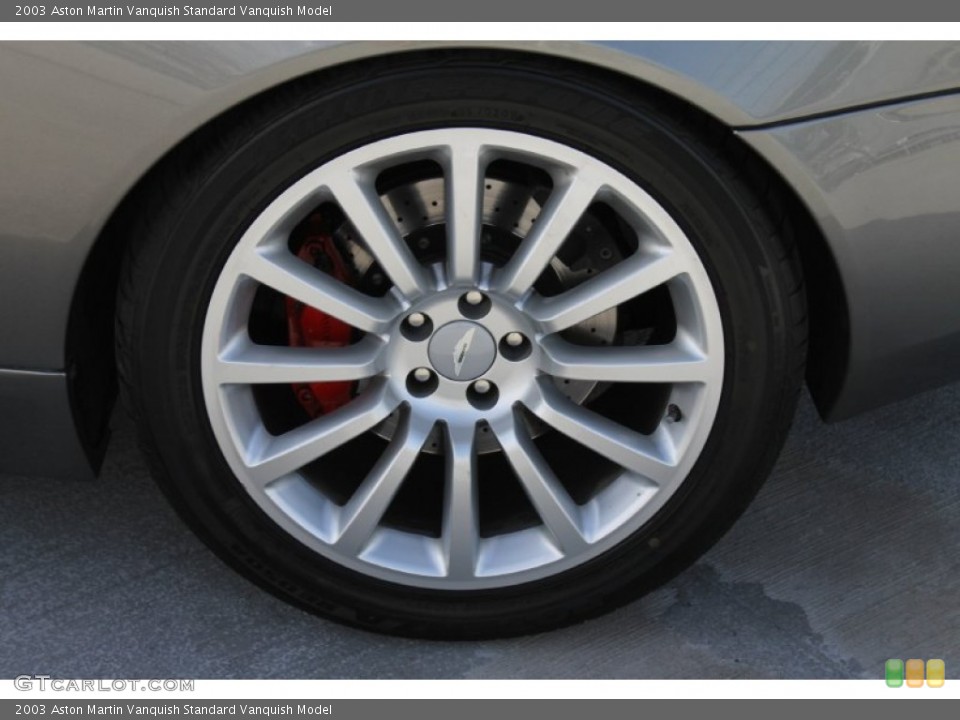 2003 Aston Martin Vanquish  Wheel and Tire Photo #85844287