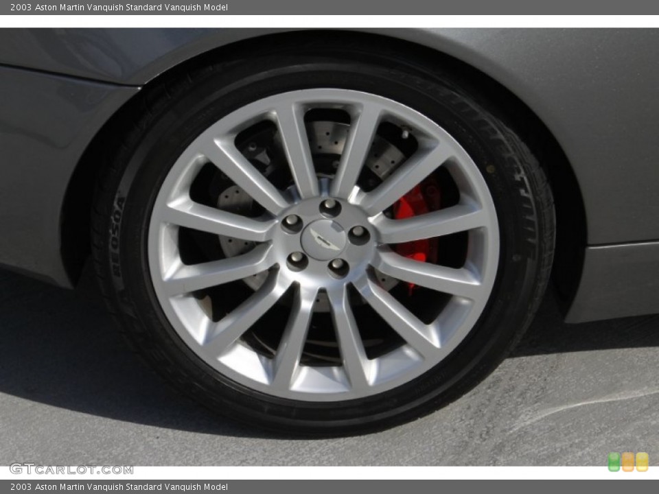 2003 Aston Martin Vanquish  Wheel and Tire Photo #85844368