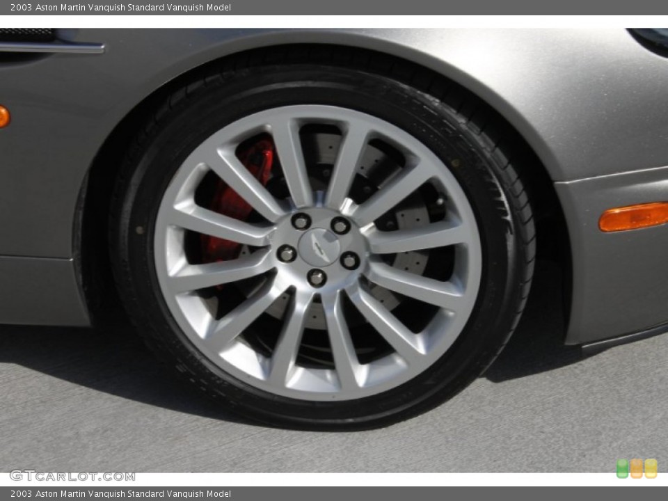 2003 Aston Martin Vanquish  Wheel and Tire Photo #85844419