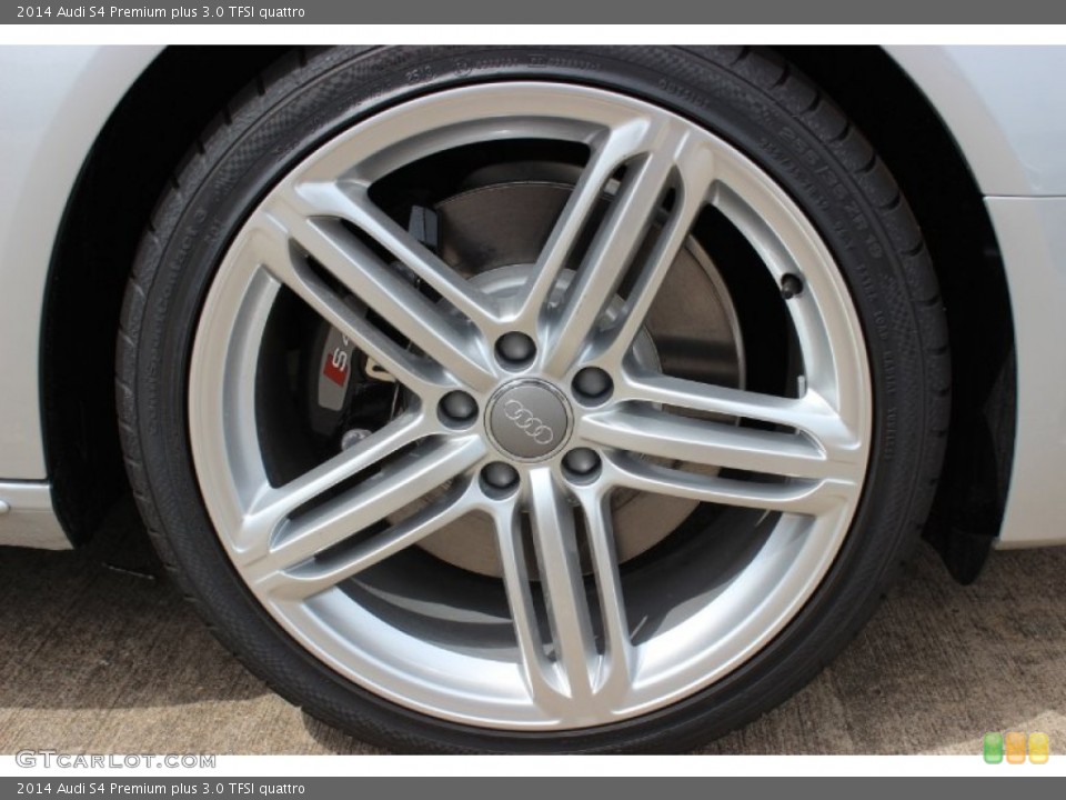 2014 Audi S4 Premium plus 3.0 TFSI quattro Wheel and Tire Photo #85847887