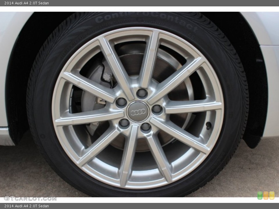 2014 Audi A4 2.0T Sedan Wheel and Tire Photo #85849150