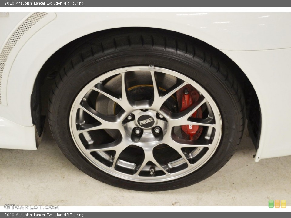2010 Mitsubishi Lancer Evolution MR Touring Wheel and Tire Photo #85850380