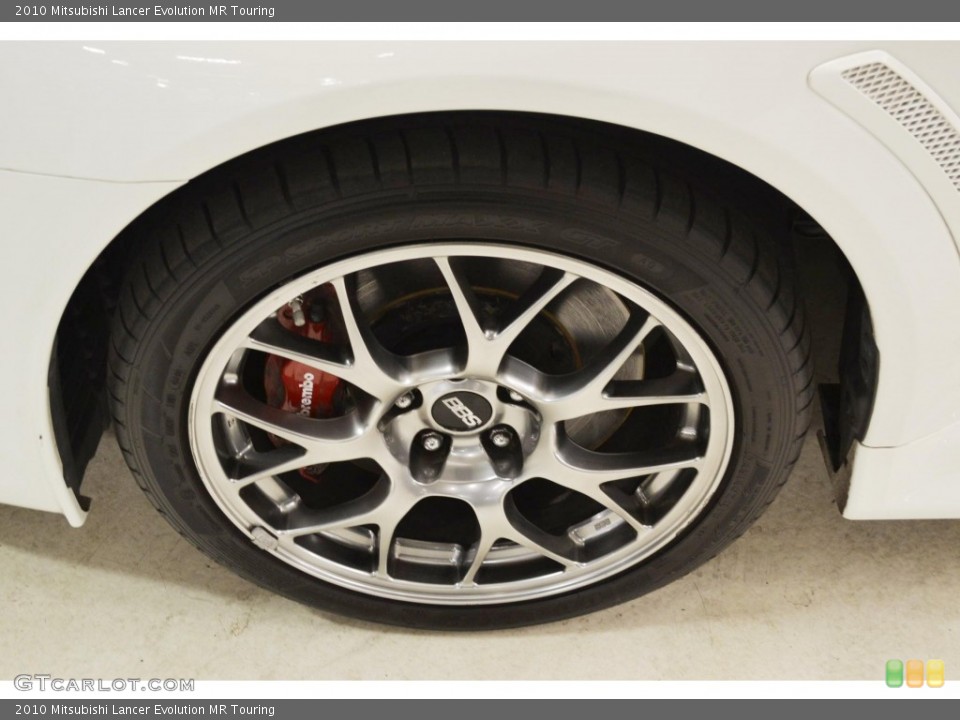 2010 Mitsubishi Lancer Evolution MR Touring Wheel and Tire Photo #85850515