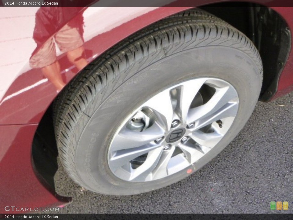 2014 Honda Accord LX Sedan Wheel and Tire Photo #85850581