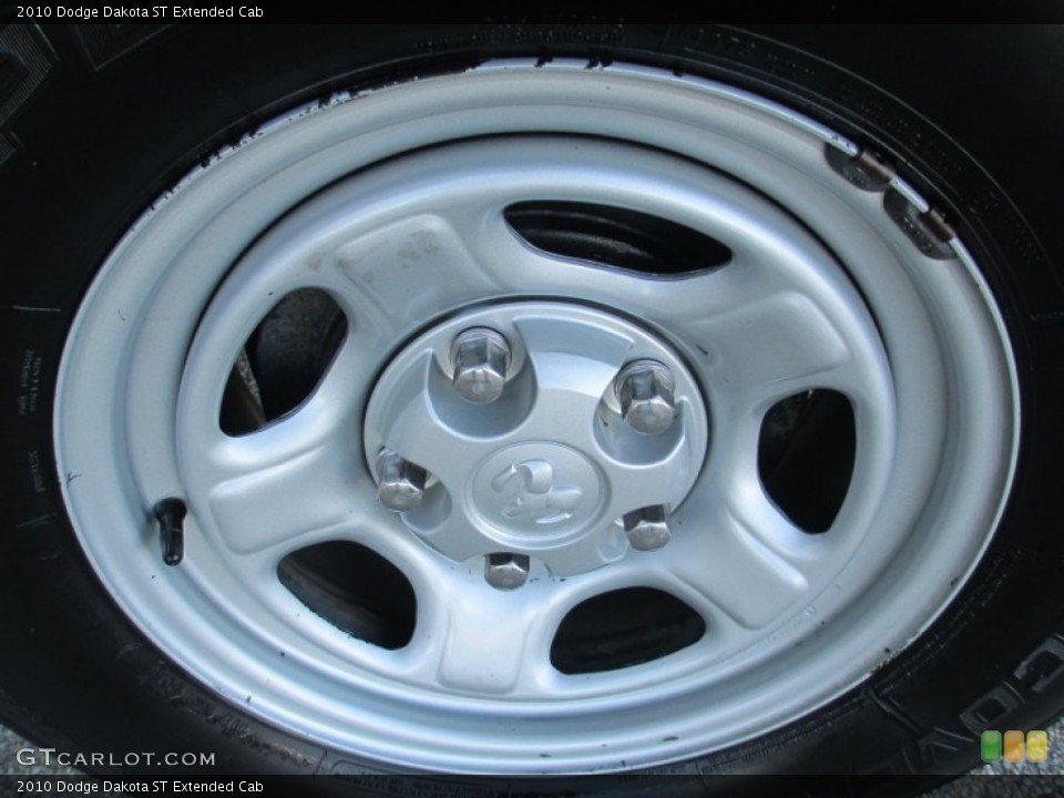 2010 Dodge Dakota ST Extended Cab Wheel and Tire Photo #85852423