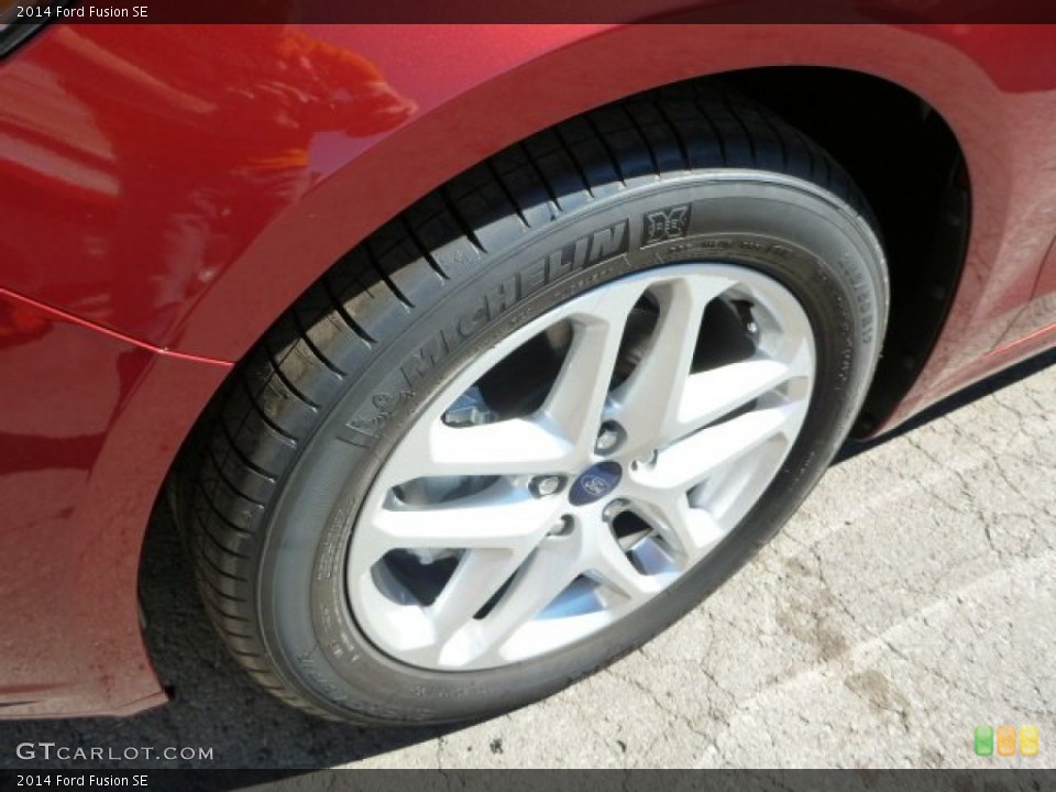 2014 Ford Fusion SE Wheel and Tire Photo #85856863
