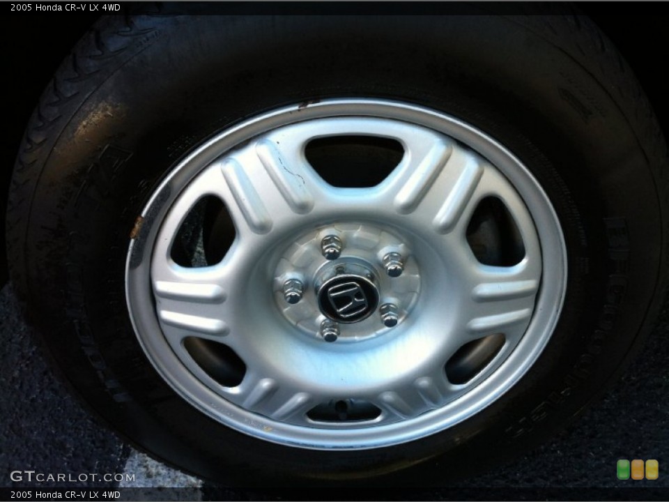 2005 Honda CR-V LX 4WD Wheel and Tire Photo #85859254