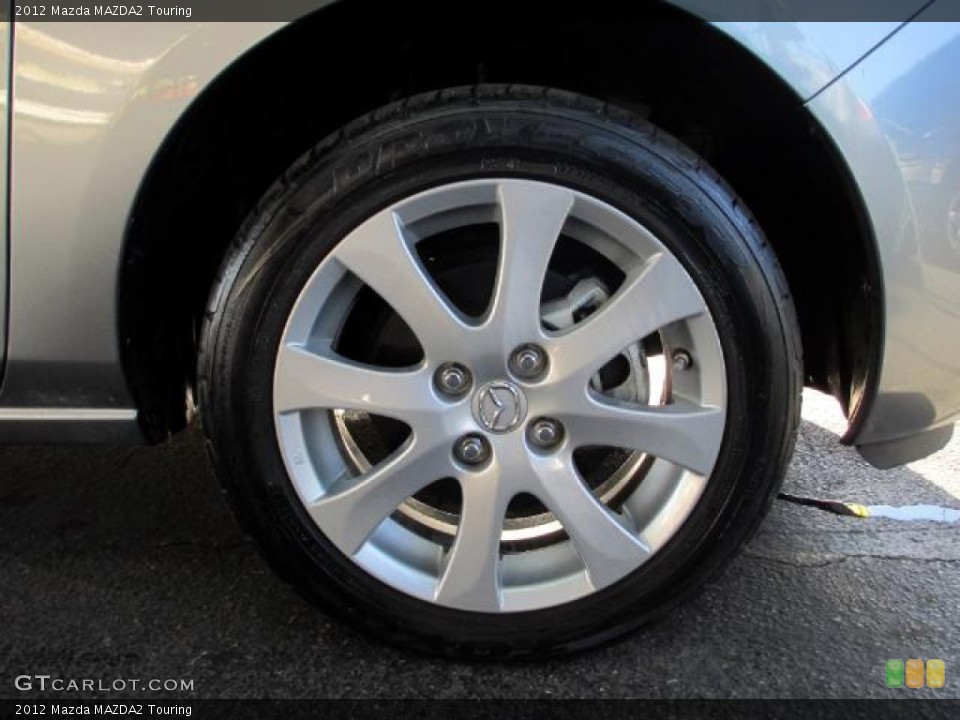 2012 Mazda MAZDA2 Touring Wheel and Tire Photo #85863115
