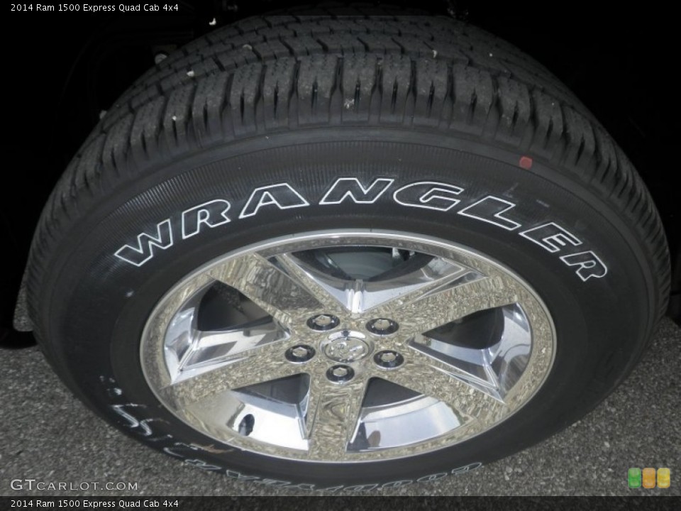2014 Ram 1500 Express Quad Cab 4x4 Wheel and Tire Photo #85864969