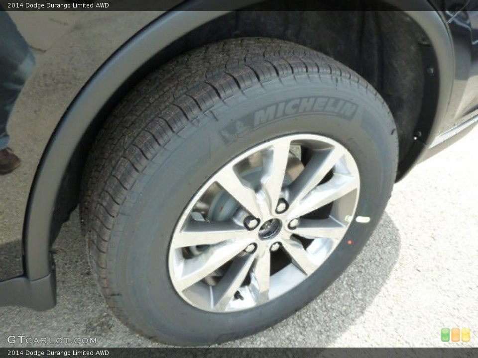 2014 Dodge Durango Limited AWD Wheel and Tire Photo #85882753