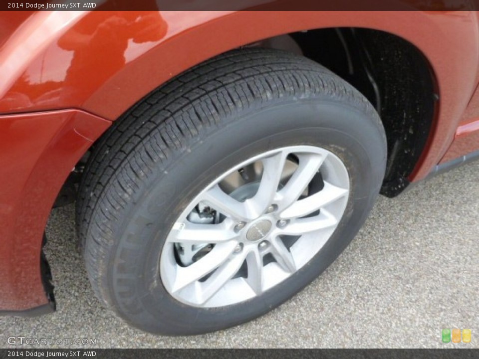 2014 Dodge Journey SXT AWD Wheel and Tire Photo #85883590