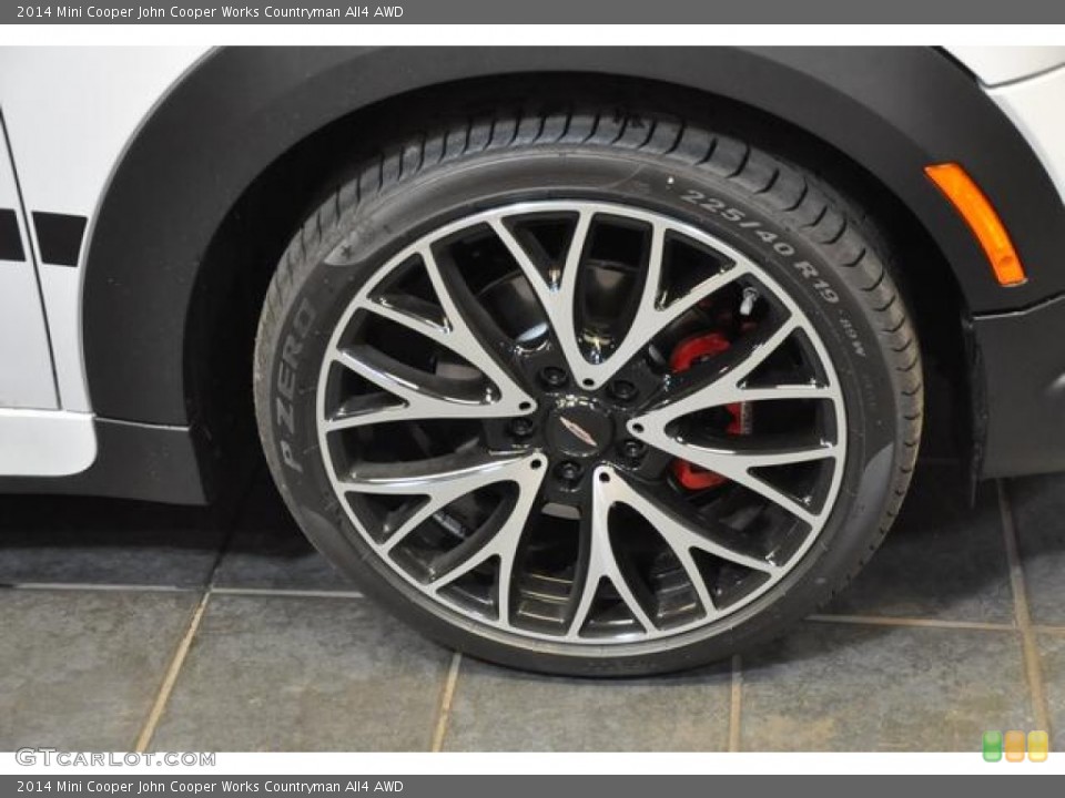 2014 Mini Cooper John Cooper Works Countryman All4 AWD Wheel and Tire Photo #85887433