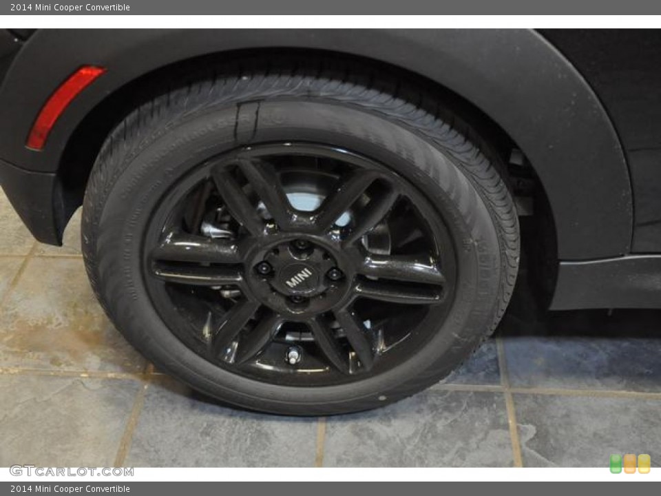 2014 Mini Cooper Convertible Wheel and Tire Photo #85889501