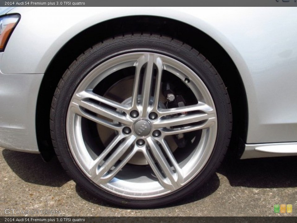2014 Audi S4 Premium plus 3.0 TFSI quattro Wheel and Tire Photo #85890316