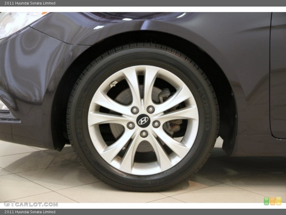 2011 Hyundai Sonata Limited Wheel and Tire Photo #85896967