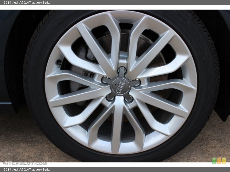 2014 Audi A6 2.0T quattro Sedan Wheel and Tire Photo #85902441