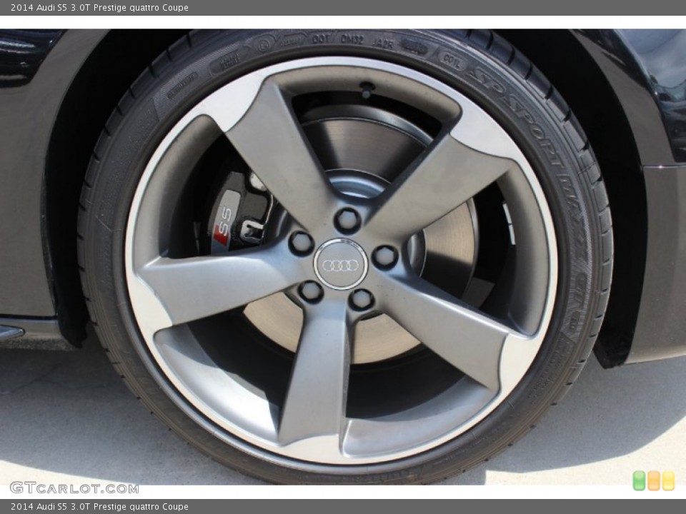 2014 Audi S5 3.0T Prestige quattro Coupe Wheel and Tire Photo #85906027