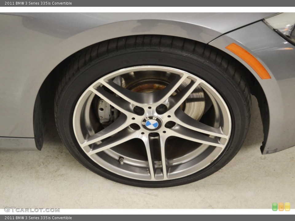 2011 BMW 3 Series 335is Convertible Wheel and Tire Photo #85906678