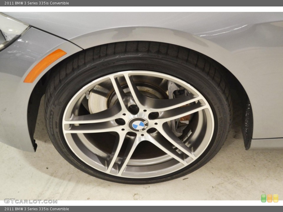 2011 BMW 3 Series 335is Convertible Wheel and Tire Photo #85906696