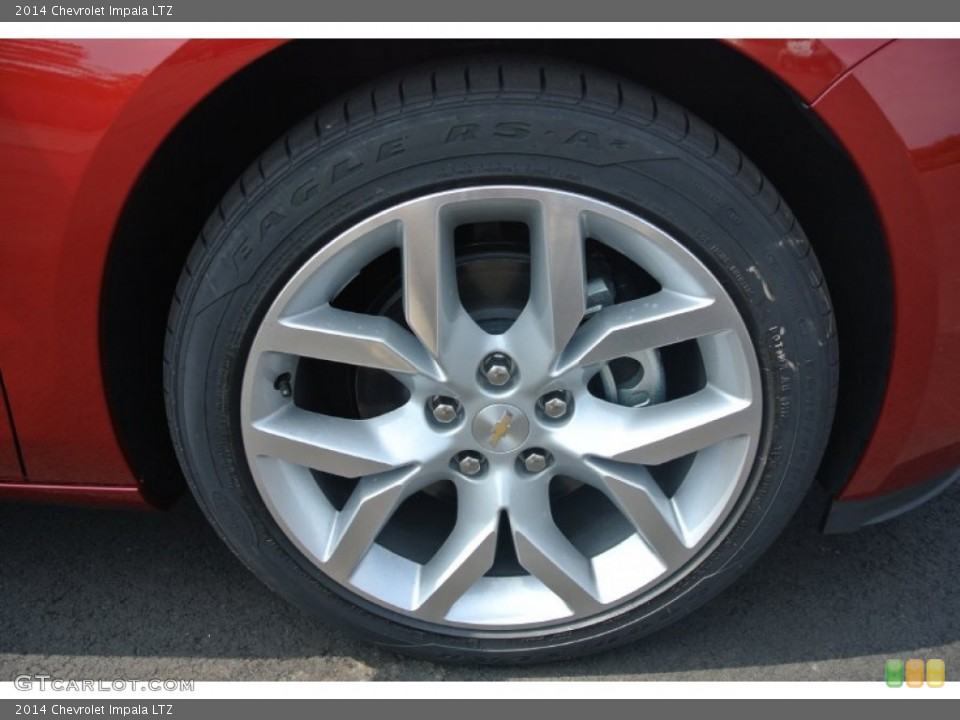 2014 Chevrolet Impala LTZ Wheel and Tire Photo #85909626
