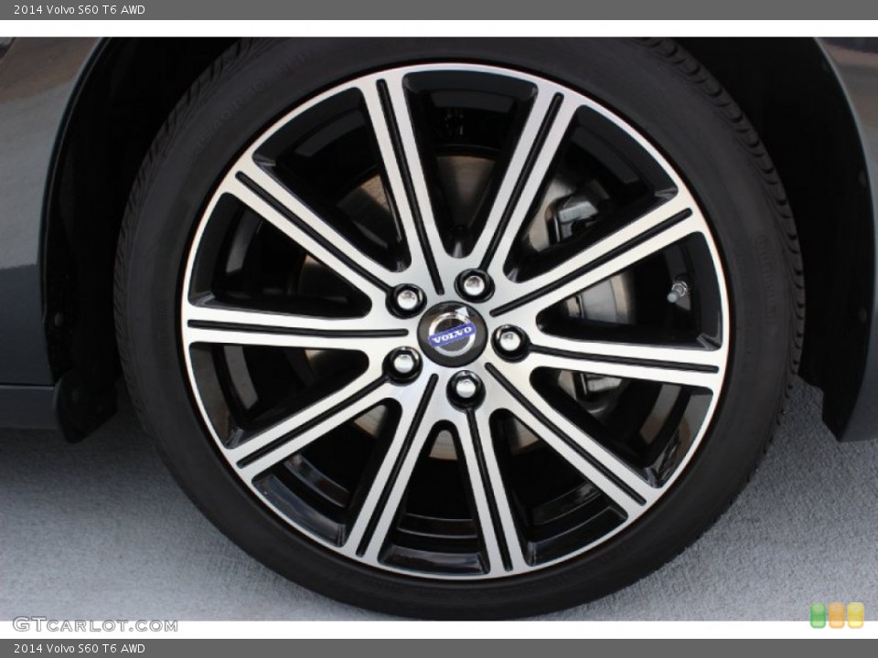 2014 Volvo S60 T6 AWD Wheel and Tire Photo #85910967
