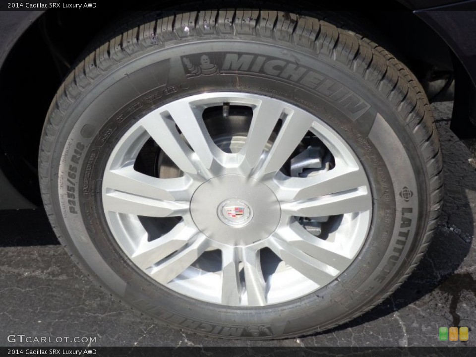 2014 Cadillac SRX Luxury AWD Wheel and Tire Photo #85917902