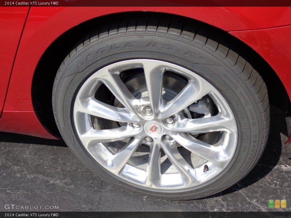 2014 Cadillac XTS Luxury FWD Wheel and Tire Photo #85918476