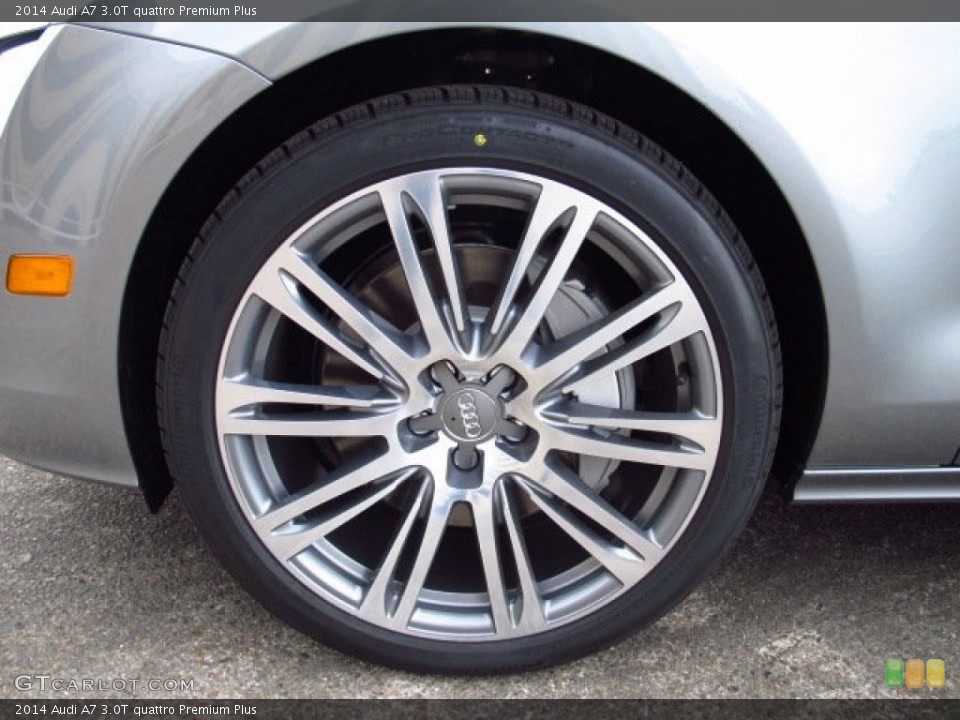 2014 Audi A7 3.0T quattro Premium Plus Wheel and Tire Photo #85918815