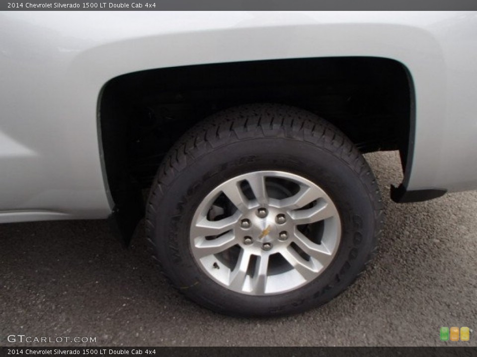 2014 Chevrolet Silverado 1500 LT Double Cab 4x4 Wheel and Tire Photo #85920840