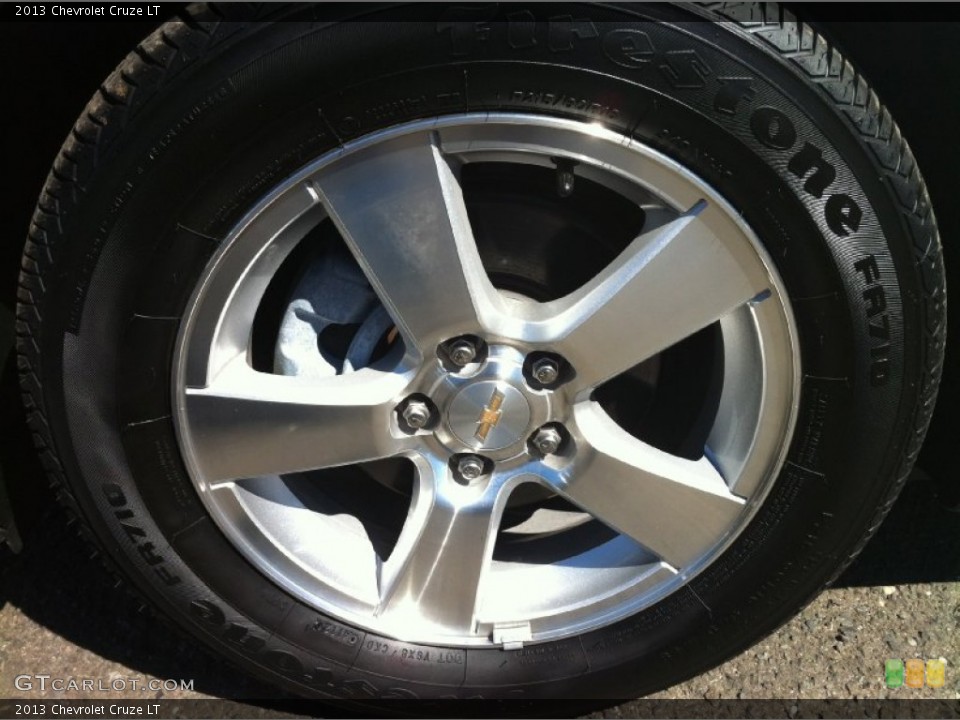 2013 Chevrolet Cruze LT Wheel and Tire Photo #85920930