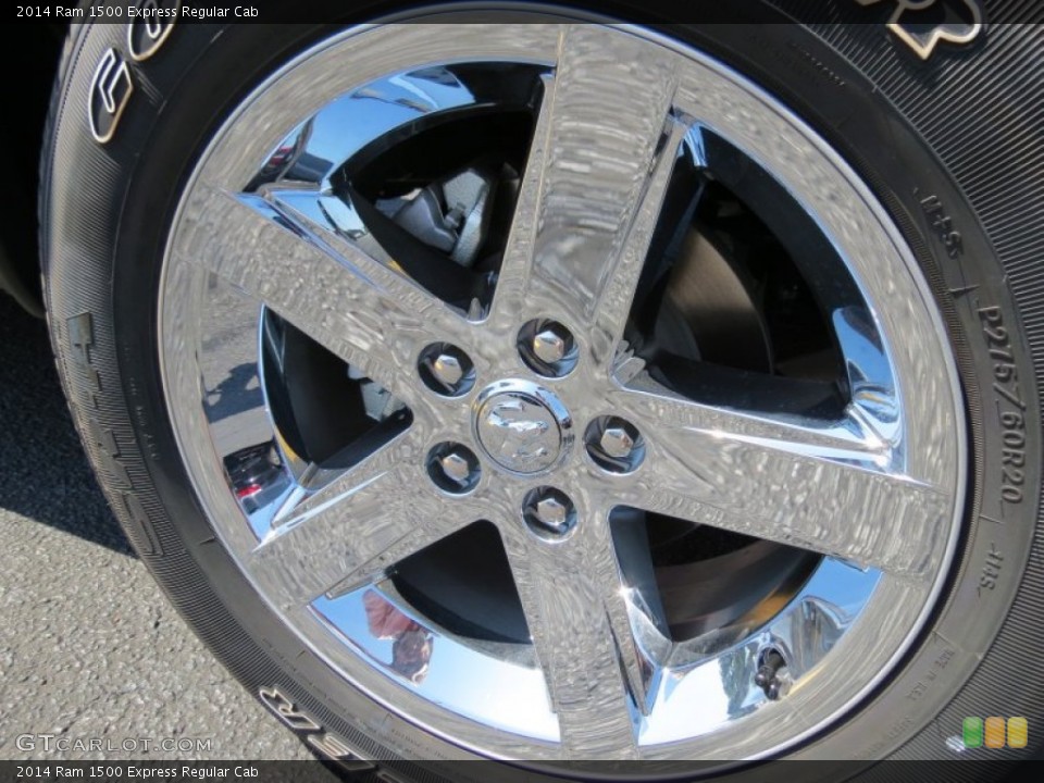 2014 Ram 1500 Express Regular Cab Wheel and Tire Photo #85922256