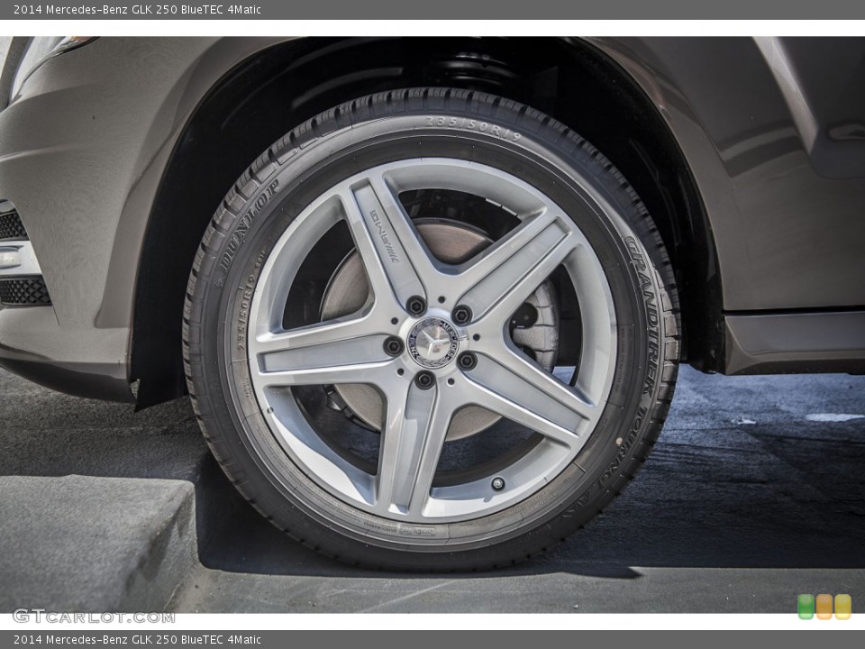 2014 Mercedes-Benz GLK 250 BlueTEC 4Matic Wheel and Tire Photo #85923084
