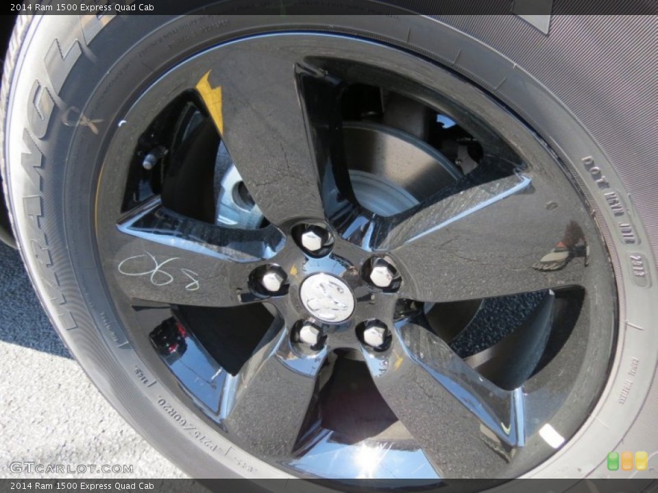 2014 Ram 1500 Express Quad Cab Wheel and Tire Photo #85924341