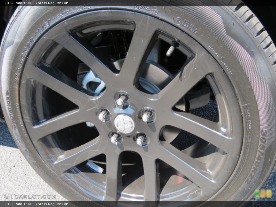 2014 Ram 1500 Custom Wheel and Tire Photo #85925133