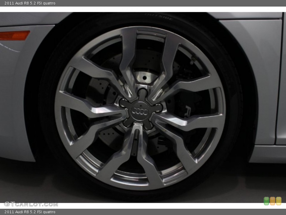2011 Audi R8 5.2 FSI quattro Wheel and Tire Photo #85933725