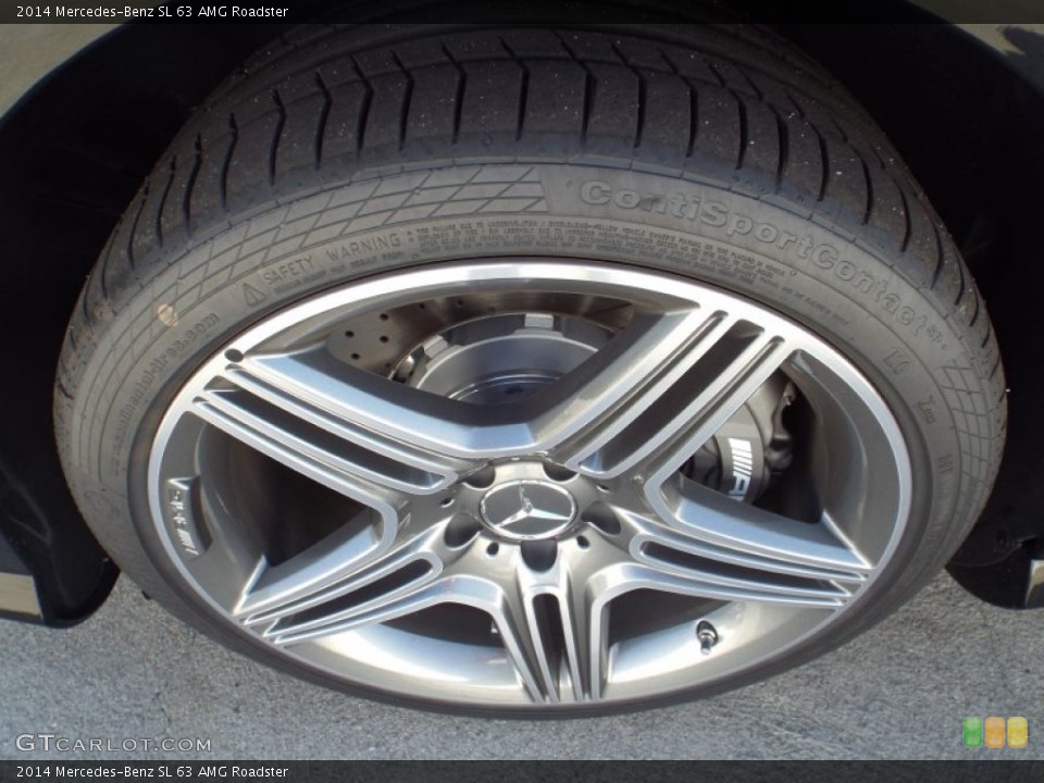 2014 Mercedes-Benz SL 63 AMG Roadster Wheel and Tire Photo #85934466