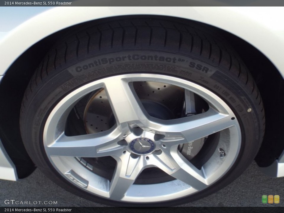 2014 Mercedes-Benz SL 550 Roadster Wheel and Tire Photo #85934736