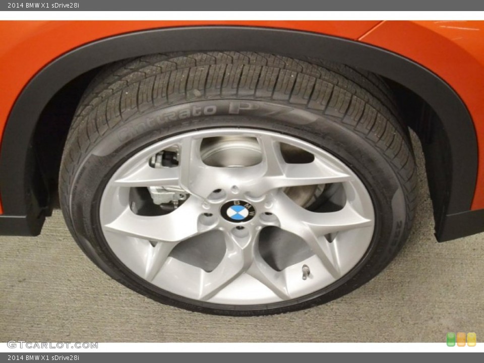 2014 BMW X1 sDrive28i Wheel and Tire Photo #85936212