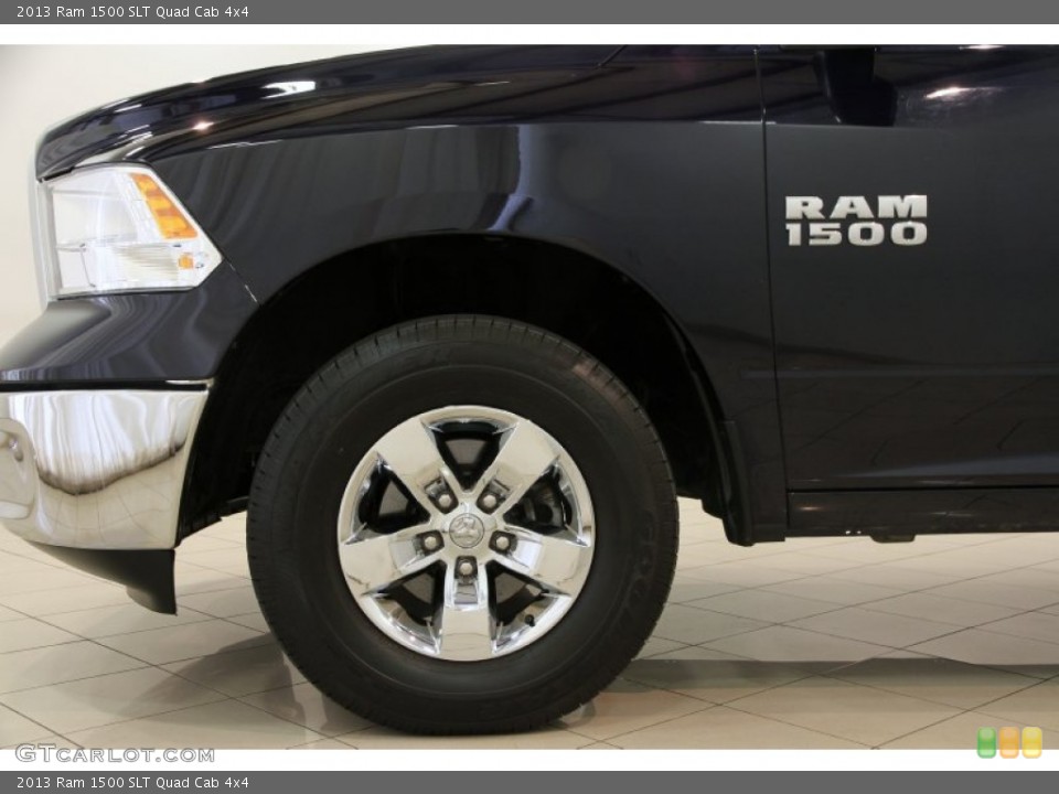 2013 Ram 1500 SLT Quad Cab 4x4 Wheel and Tire Photo #85949304